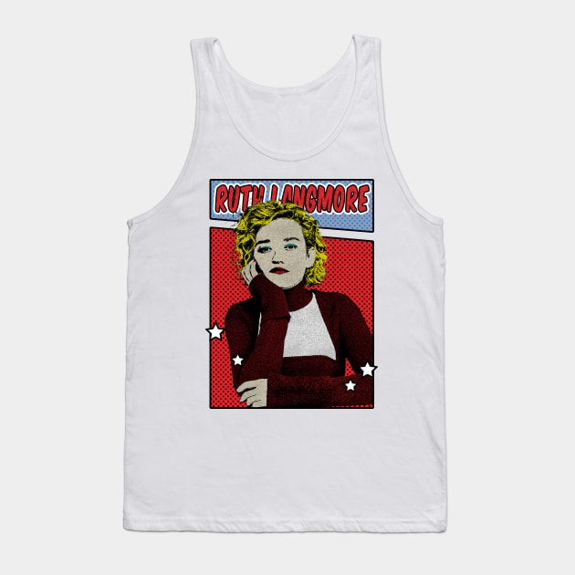 Ruth Langmore Pop Art Comic Style Tank Top by Flasher